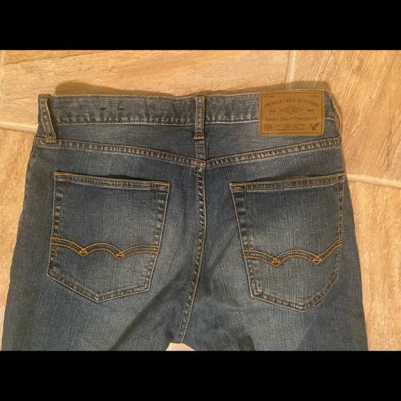 American Eagle Outfitters AEO Men’s jeans original straight core flex 30/30 - Picture 6 of 8